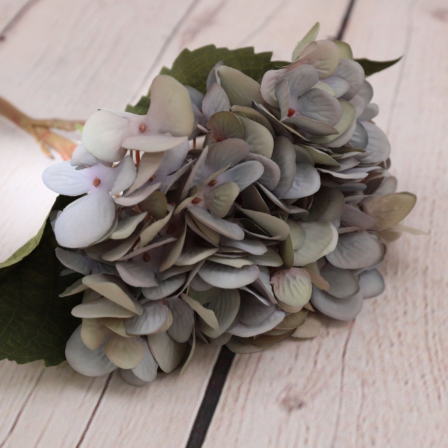 Faux Hydrangea Flowers Silk Flower Arrangements - VANRINA