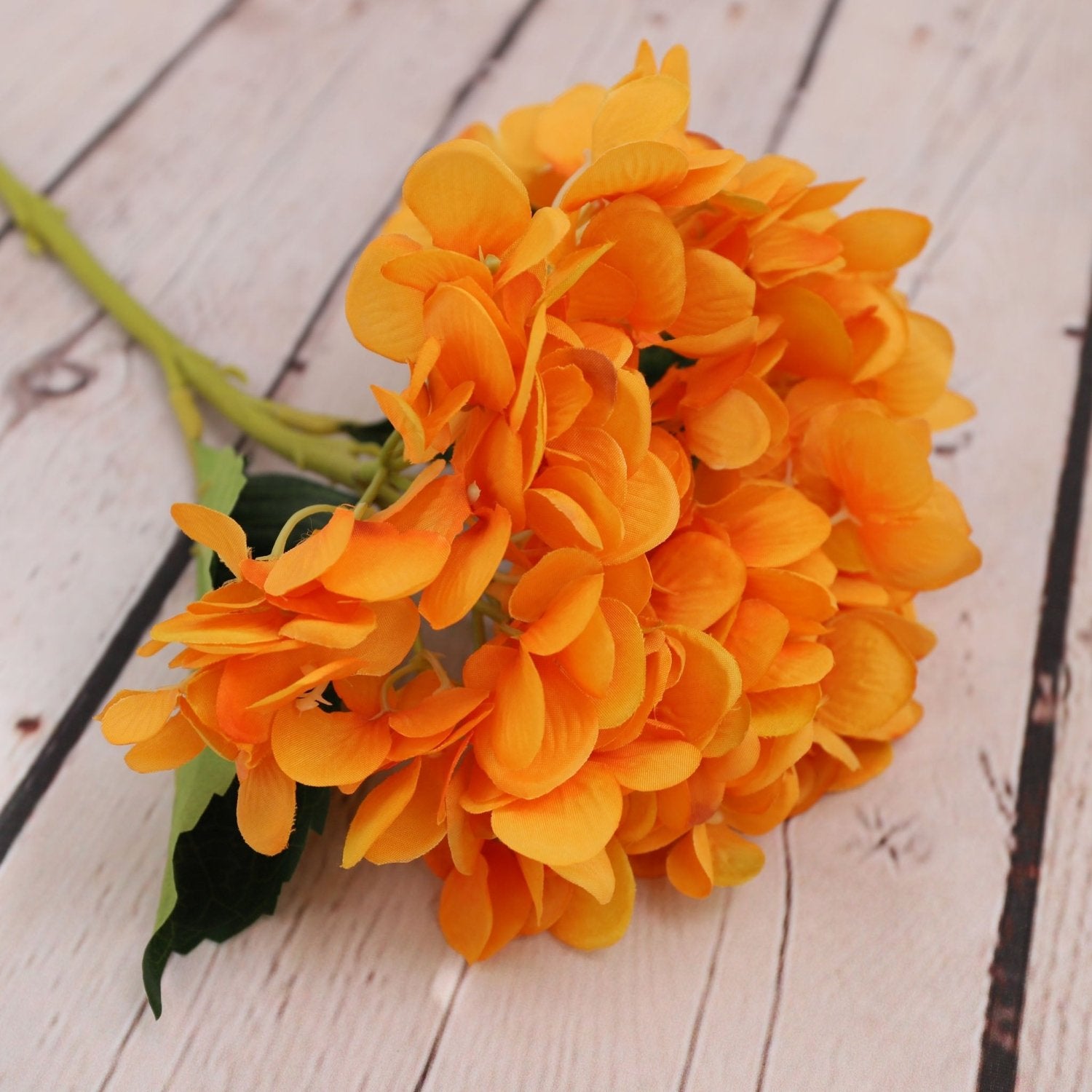 Faux Hydrangea Flowers Silk Flower Arrangements - VANRINA