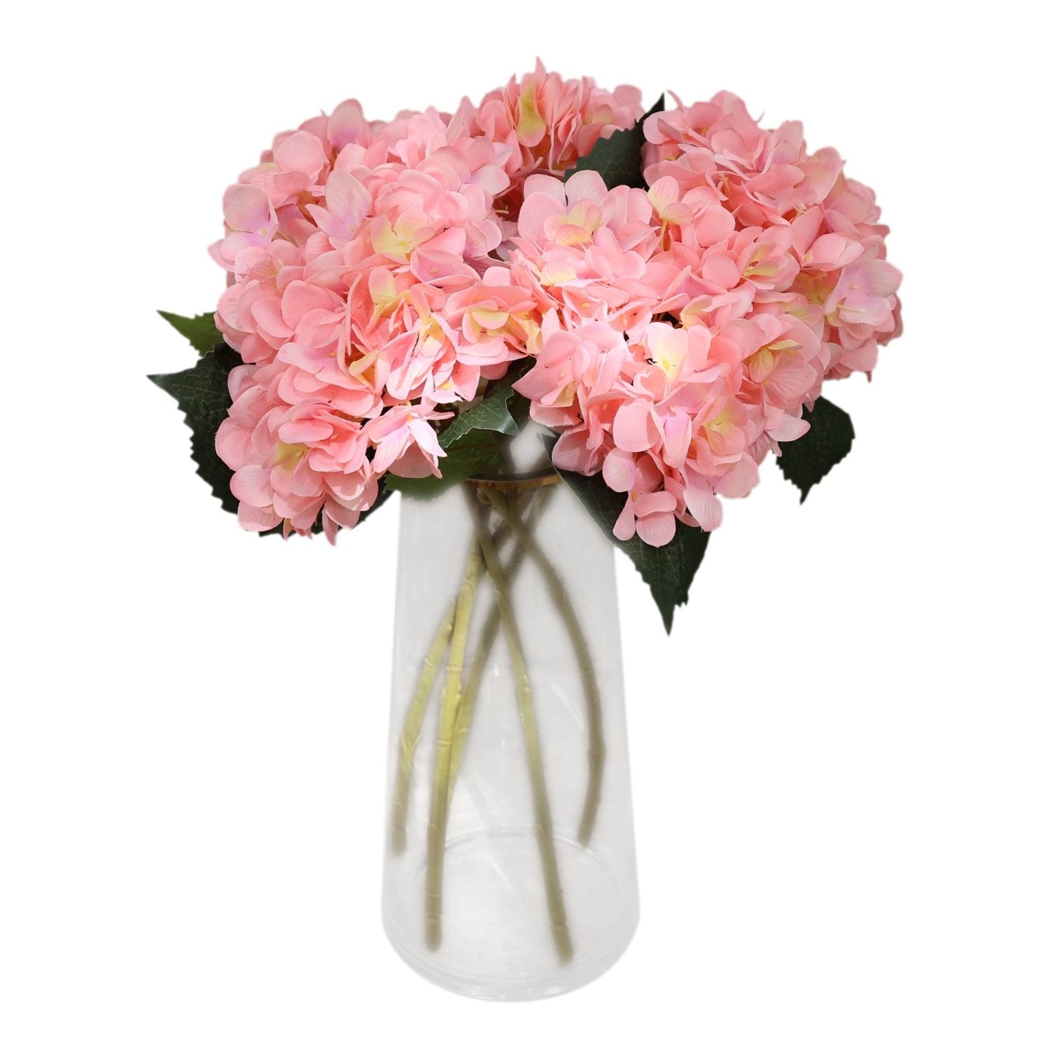 Faux Hydrangea Flowers Silk Flower Arrangements - VANRINA