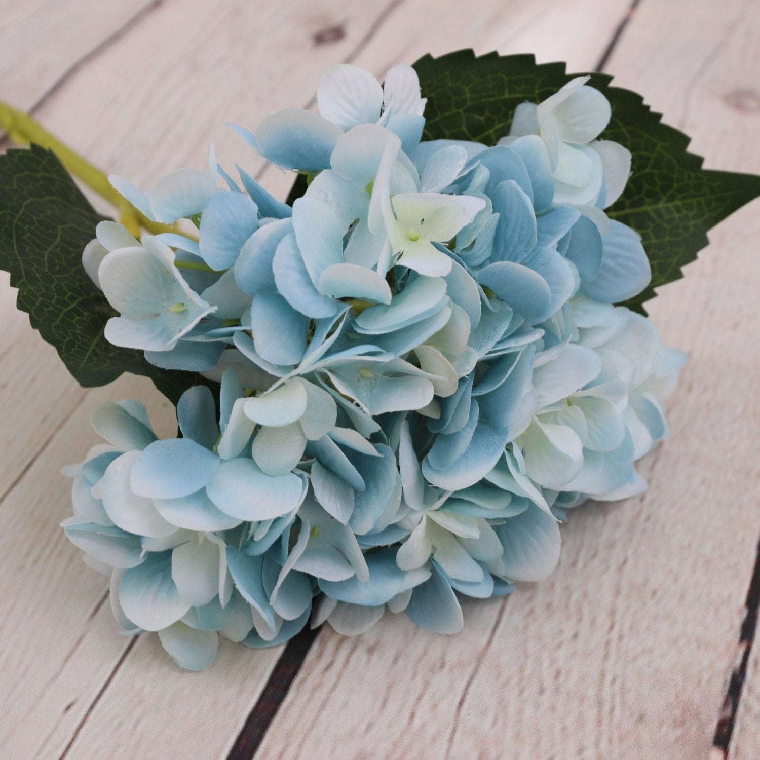 Faux Hydrangea Flowers Silk Flower Arrangements - VANRINA