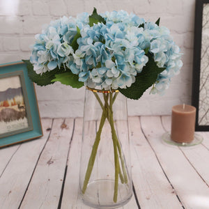Faux Hydrangea Flowers Silk Flower Arrangements - VANRINA