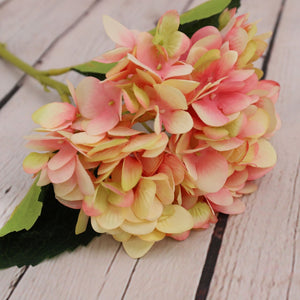 Faux Hydrangea Flowers Silk Flower Arrangements - VANRINA