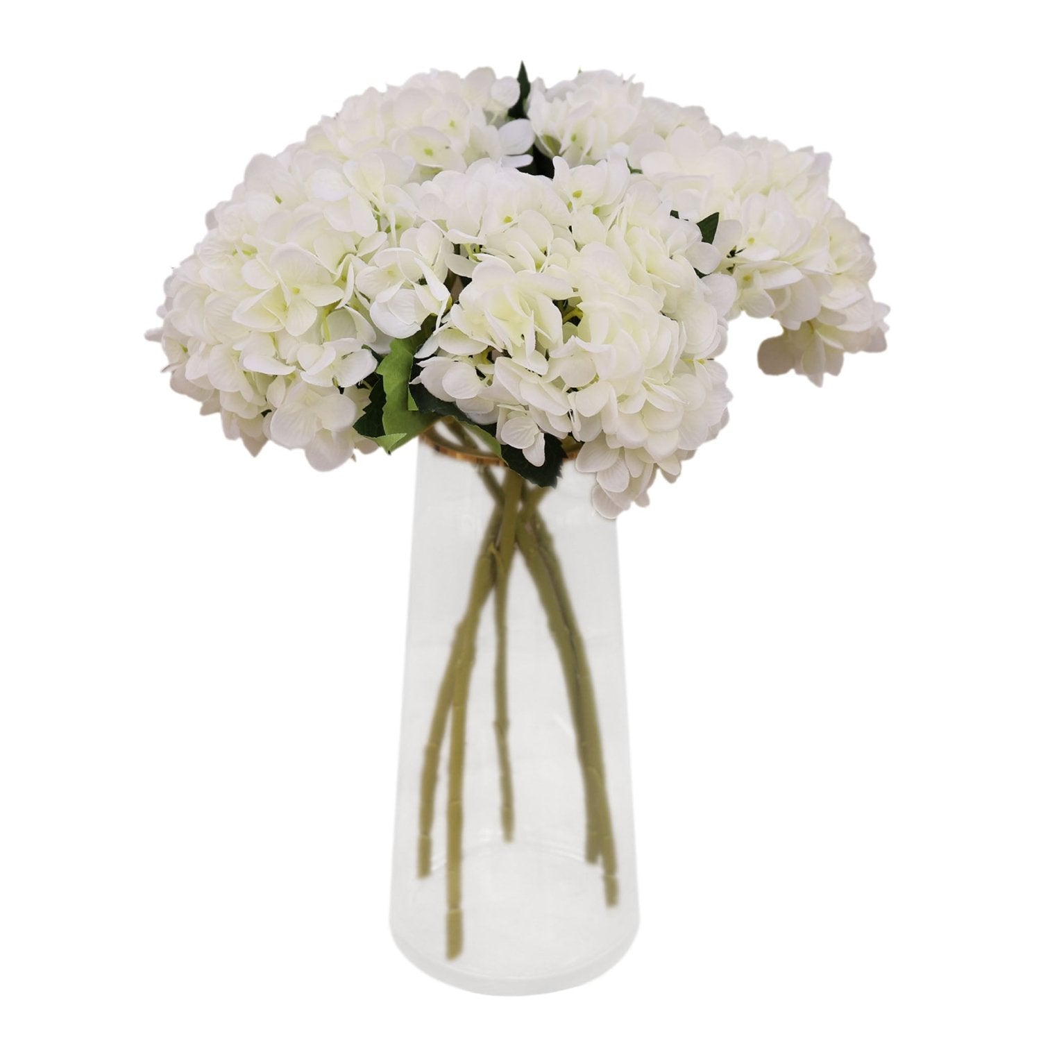 Faux Hydrangea Flowers Silk Flower Arrangements - VANRINA