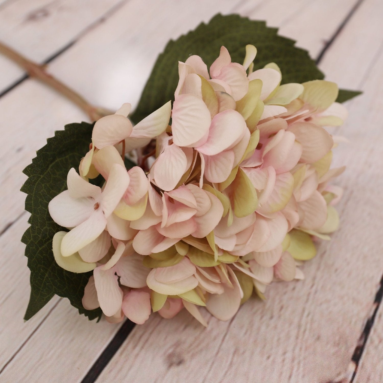 Faux Hydrangea Flowers Silk Flower Arrangements - VANRINA