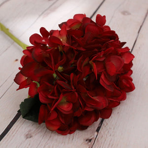 Faux Hydrangea Flowers Silk Flower Arrangements - VANRINA