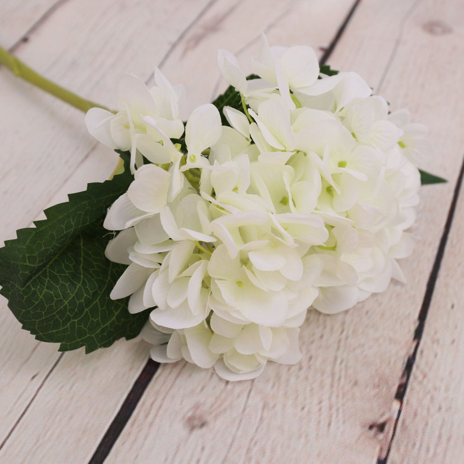 Faux Hydrangea Flowers Silk Flower Arrangements - VANRINA