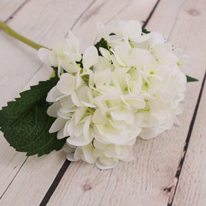 Faux Hydrangea Flowers Silk Flower Arrangements - VANRINA