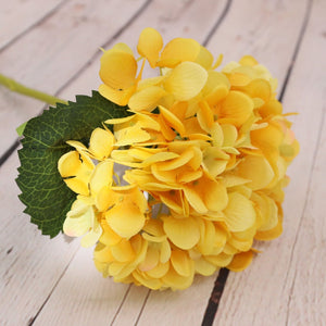 Faux Hydrangea Flowers Silk Flower Arrangements - VANRINA