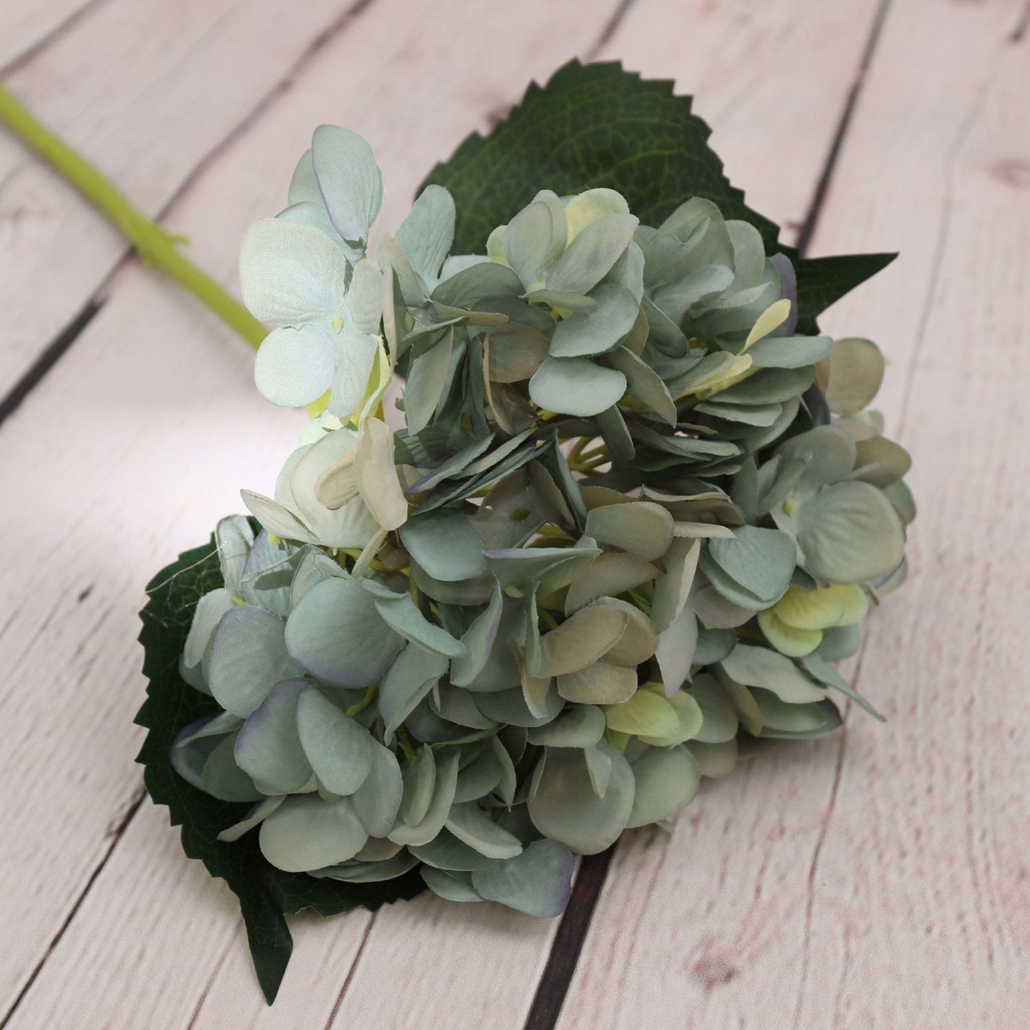 Faux Hydrangea Flowers Silk Flower Arrangements - VANRINA