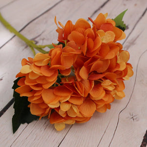 Faux Hydrangea Flowers Silk Flower Arrangements - VANRINA