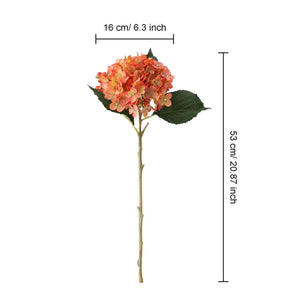 Faux Hydrangea Flowers Silk Hydrangea Bushes - VANRINA