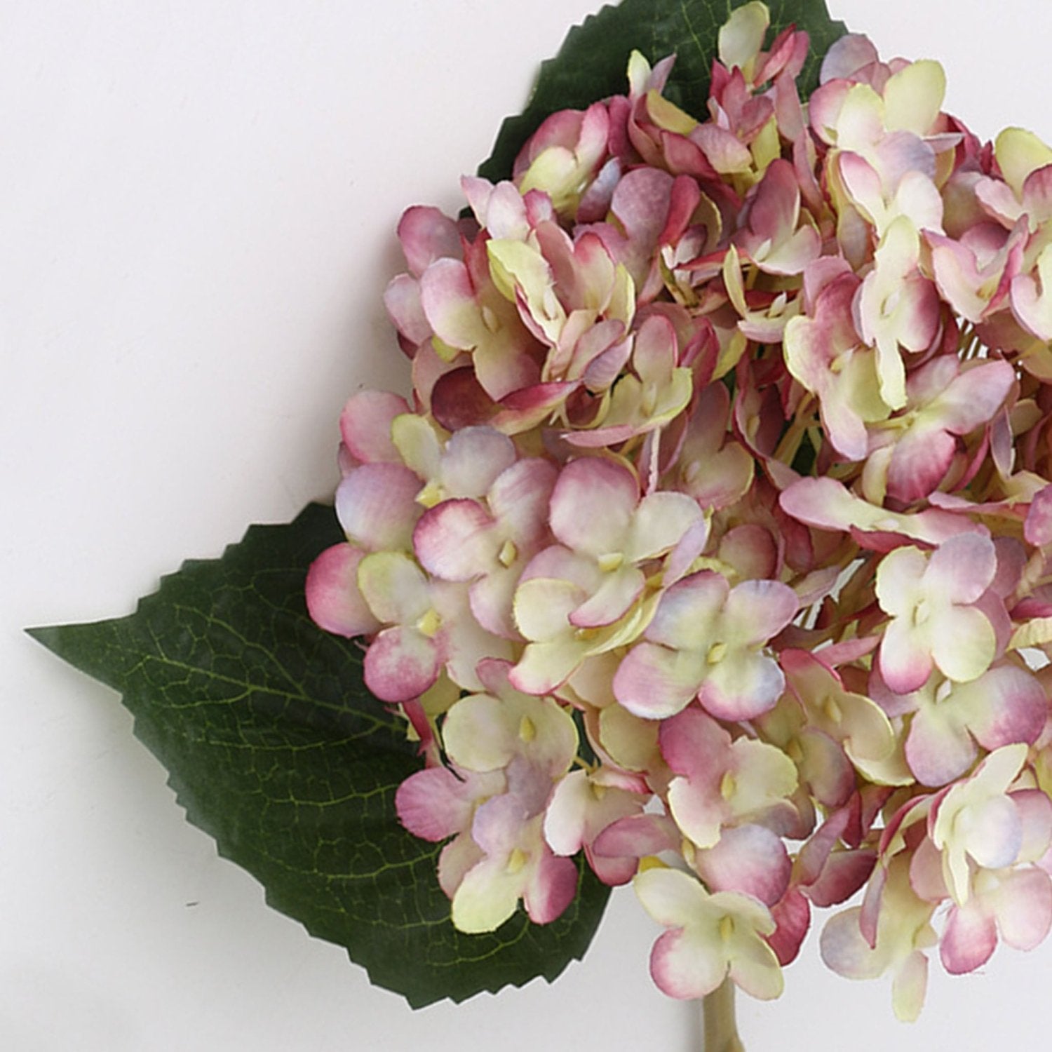 Faux Hydrangea Flowers Silk Hydrangea Bushes - VANRINA