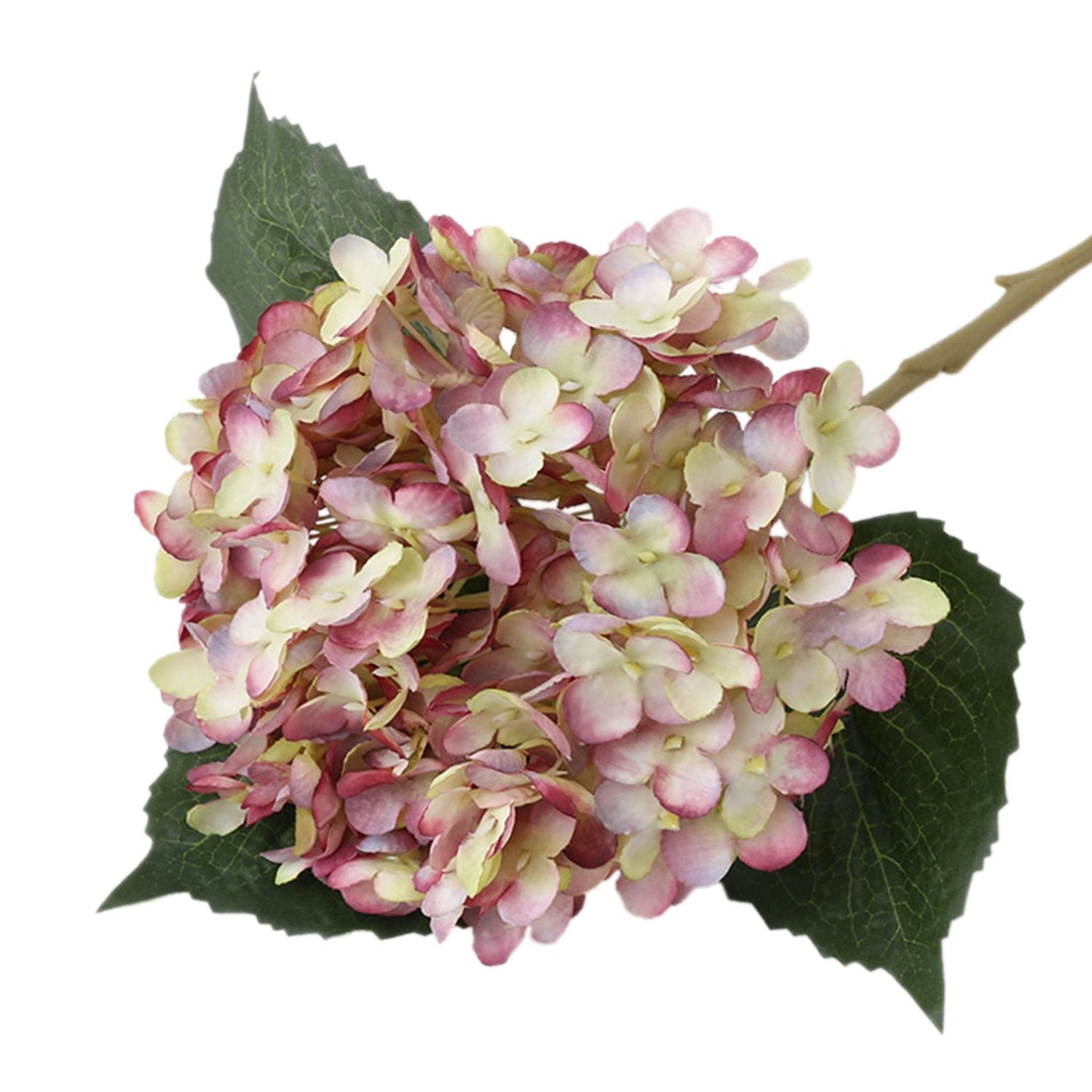 Faux Hydrangea Flowers Silk Hydrangea Bushes - VANRINA
