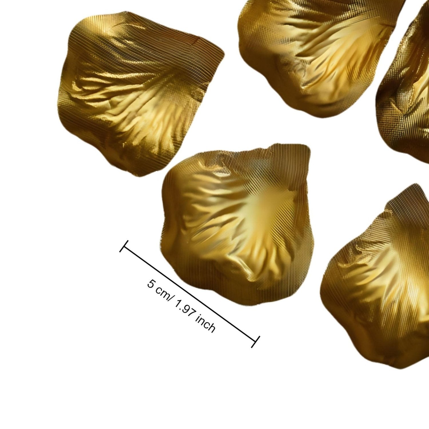 Gold Rose Petals Fake Flower Confetti for Wedding Birthday - VANRINA