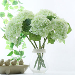 Green Hydrangea Fake Wedding Flowers - VANRINA