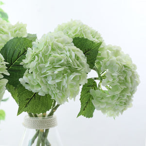 Green Hydrangea Fake Wedding Flowers - VANRINA