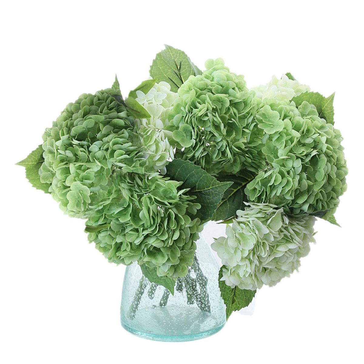 Green Hydrangea Fake Wedding Flowers - VANRINA