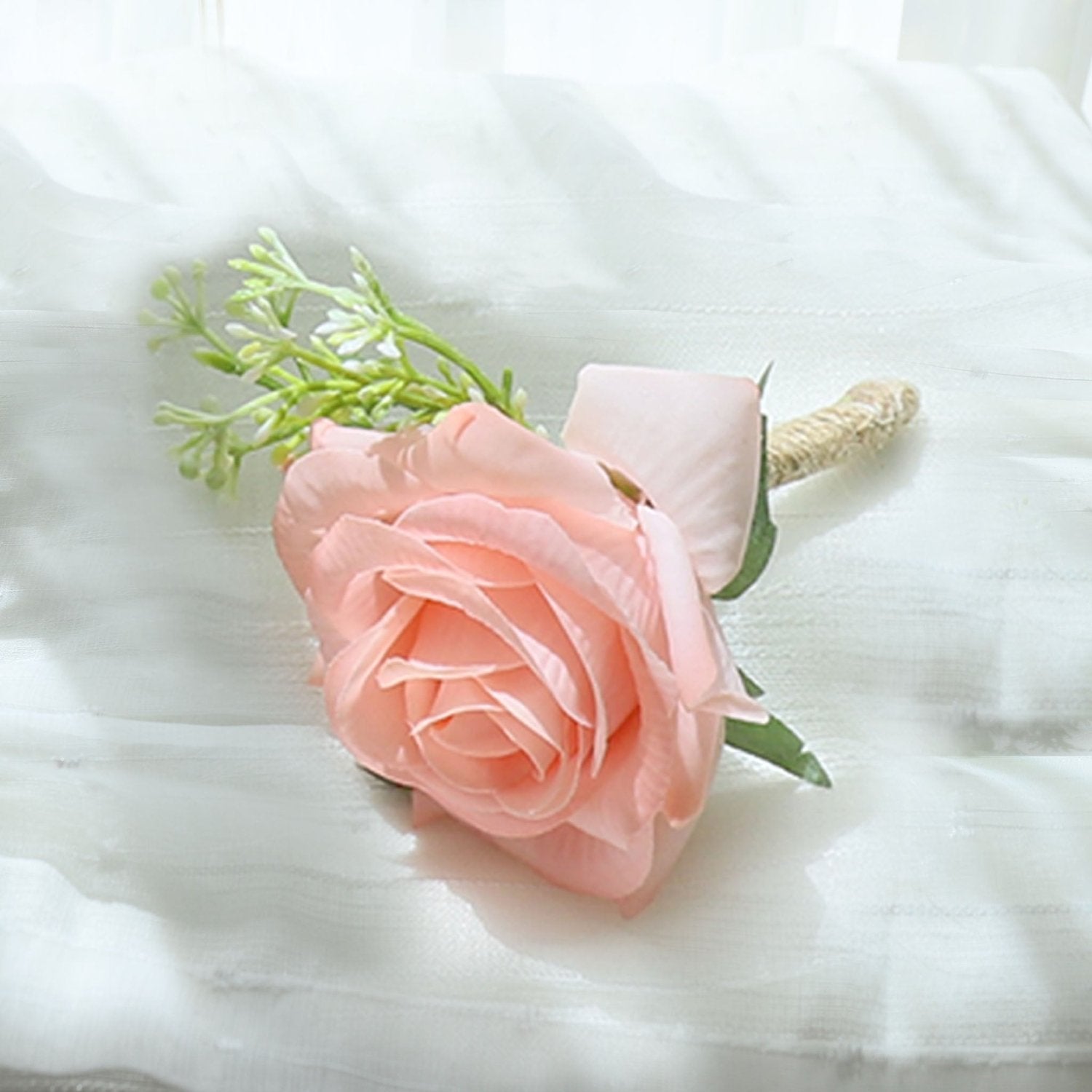 Grooms Boutonnieres Rustic Wedding Flowers - VANRINA