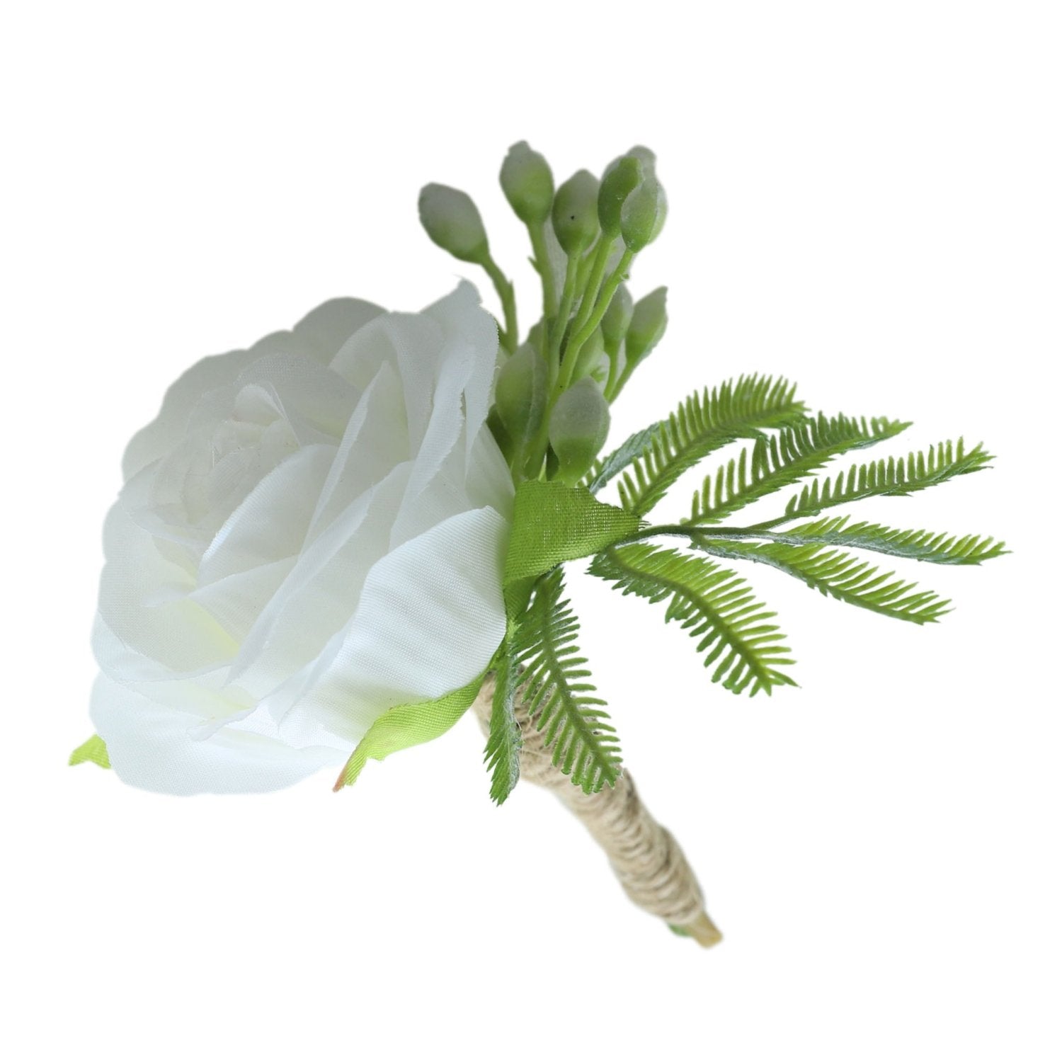 Grooms Boutonnieres Rustic Wedding Flowers - VANRINA