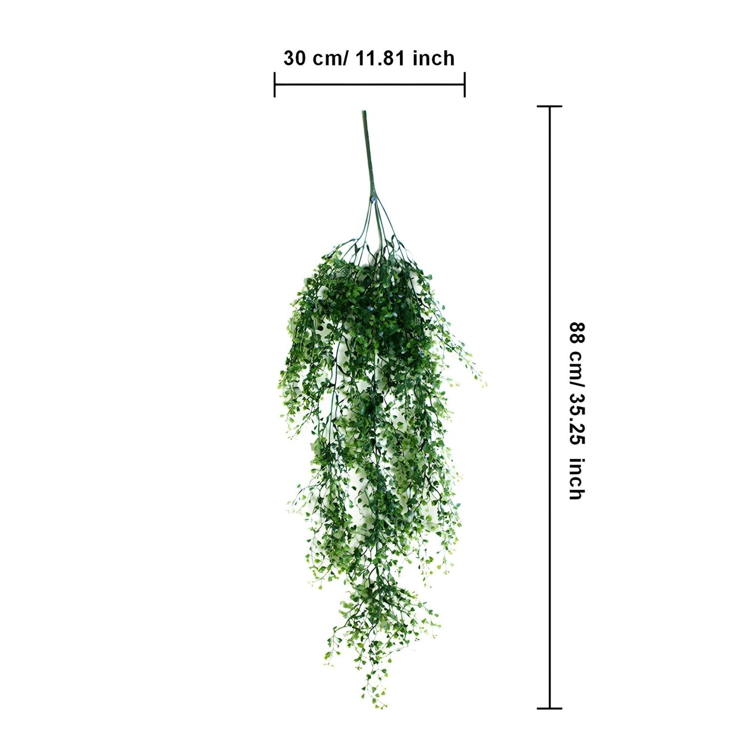 Hanging Plants Artificial Plastic Greenery Vines 35 inch - VANRINA
