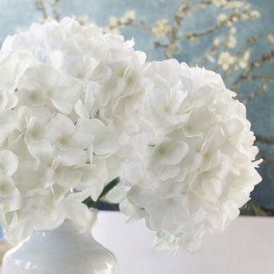 Large Head Hydrangea Simulation Fake Flowers for Home Party Wedding Decoration - VANRINA