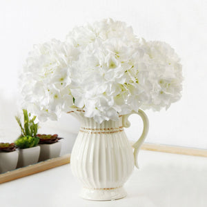 Large Head Hydrangea Simulation Fake Flowers for Home Party Wedding Decoration - VANRINA