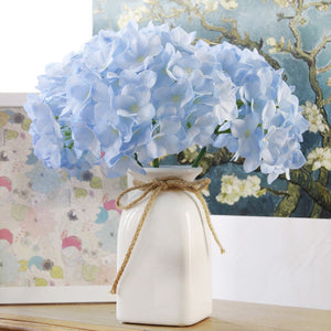 Large Head Hydrangea Simulation Fake Flowers for Home Party Wedding Decoration - VANRINA
