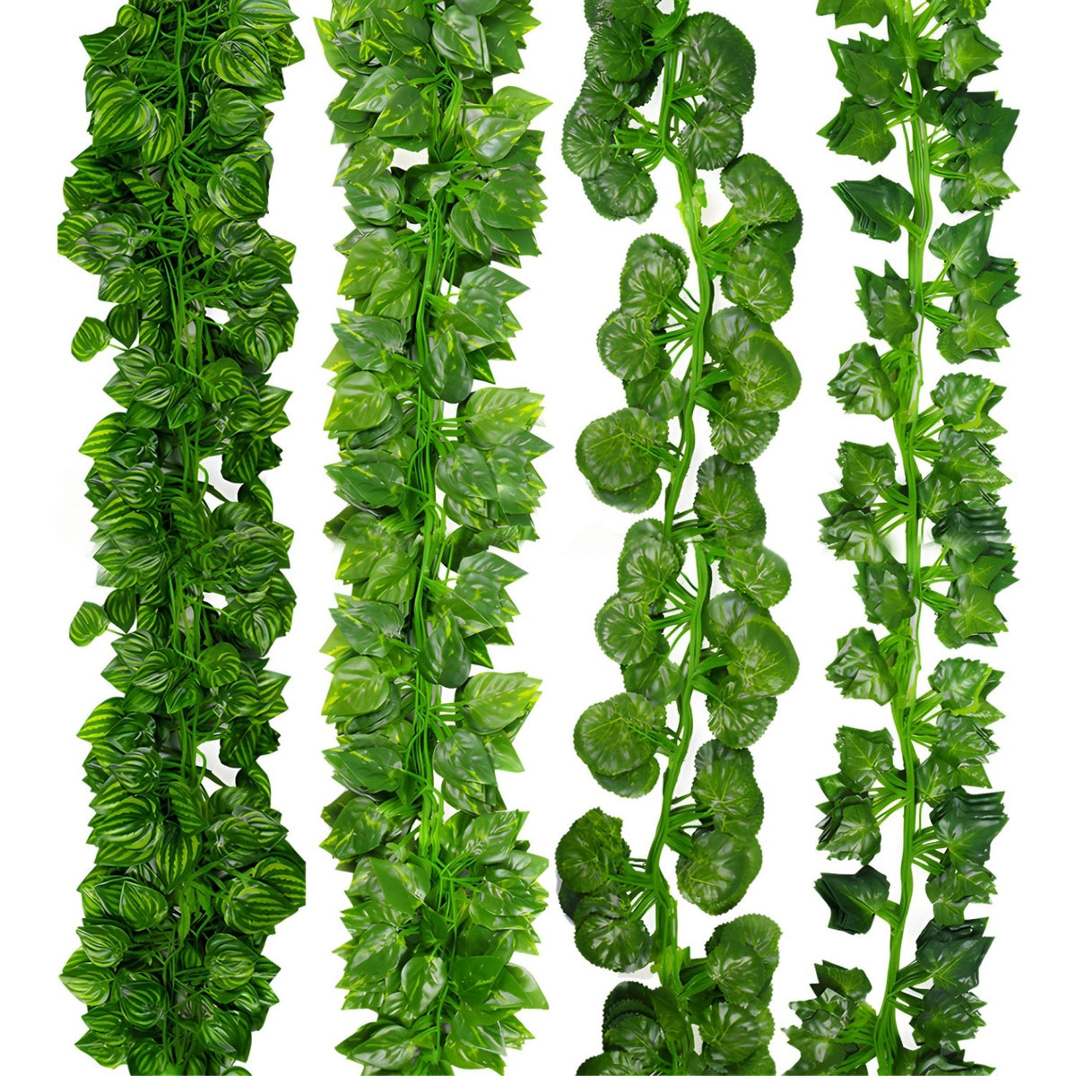 Leaf Garland Artificial Ivy Fake Hanging Plants Vine Fake Foliages - VANRINA