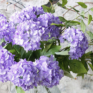 Lilac Hydrangea Small Flower Bunch - VANRINA