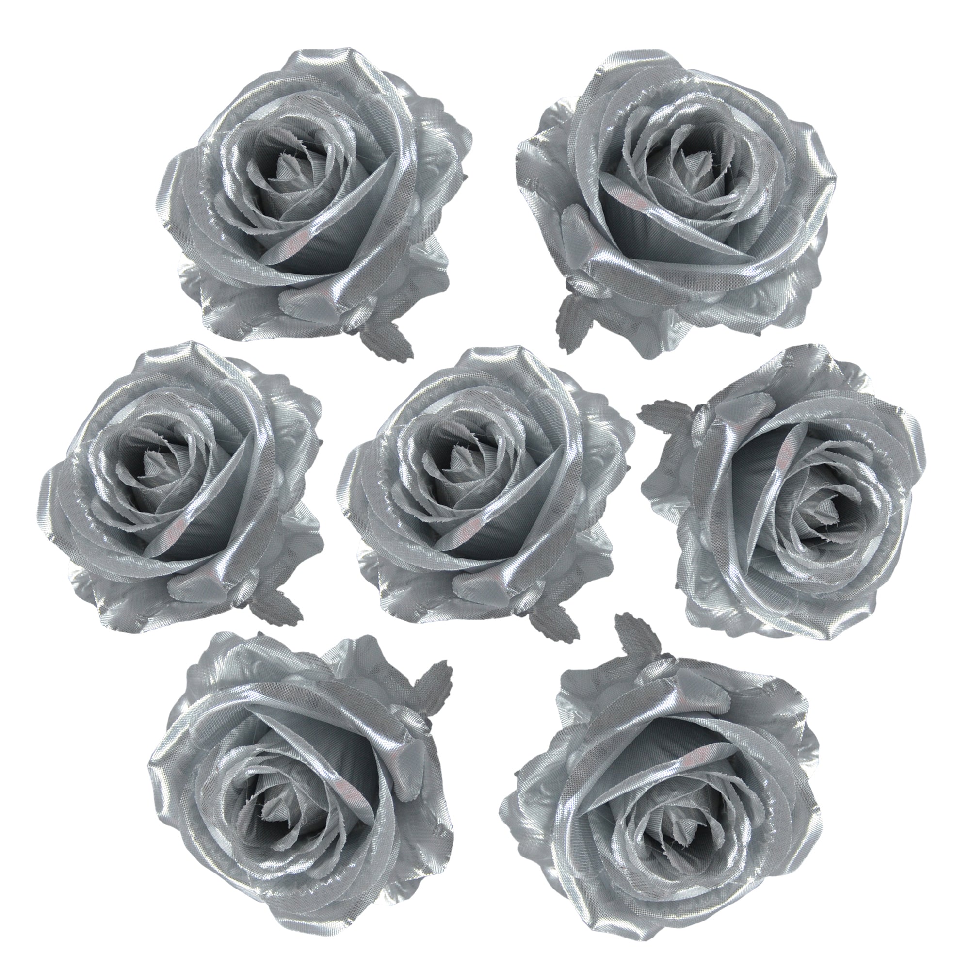 Silk Roses in Bulk Artificial Flower Heads