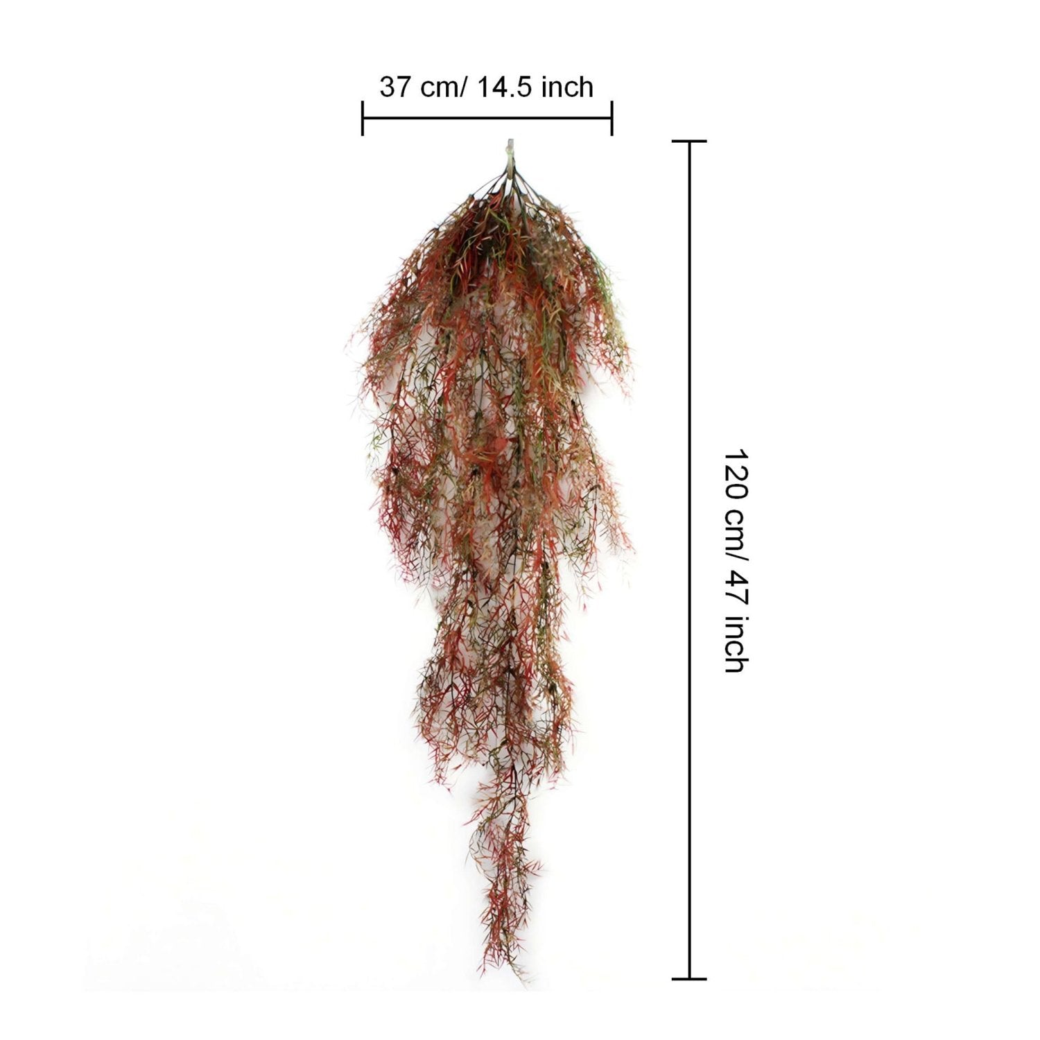 Plastic Hanging Vines Fake Plants for Outdoor Decor - VANRINA
