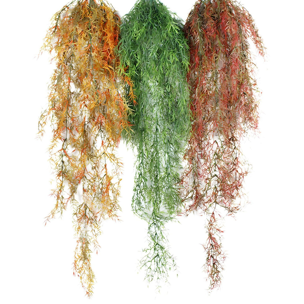 Plastic Hanging Vines Fake Plants for Outdoor Decor - VANRINA