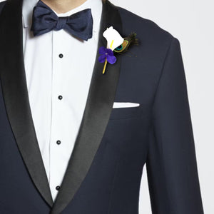 Prom Boutonnieres White Calla Lily Corsages and Boutonnieres - VANRINA