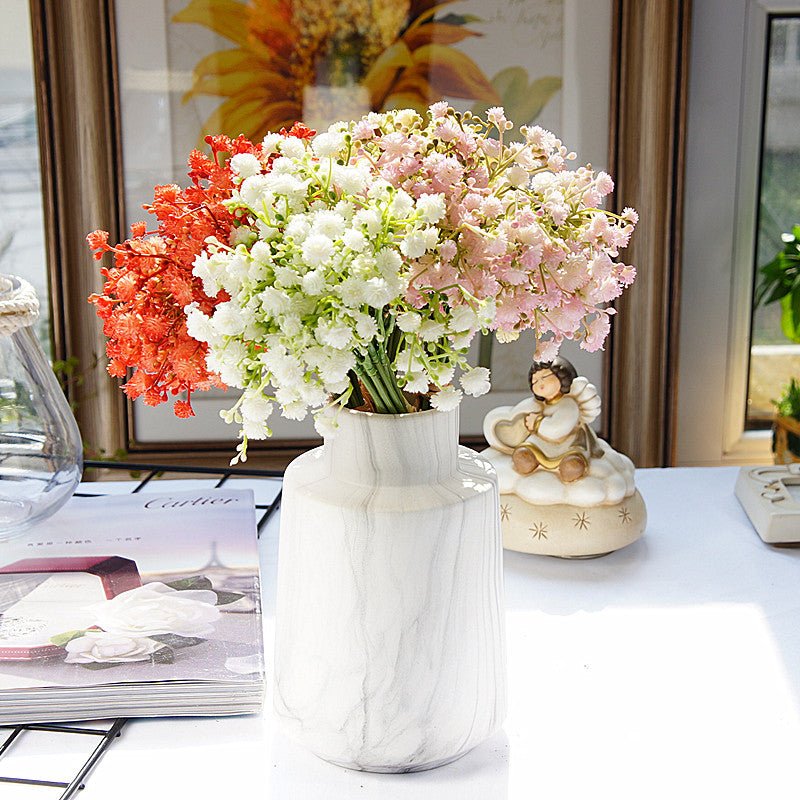 Real Touch Baby Breath Faux Gypsophila Bouquet - VANRINA