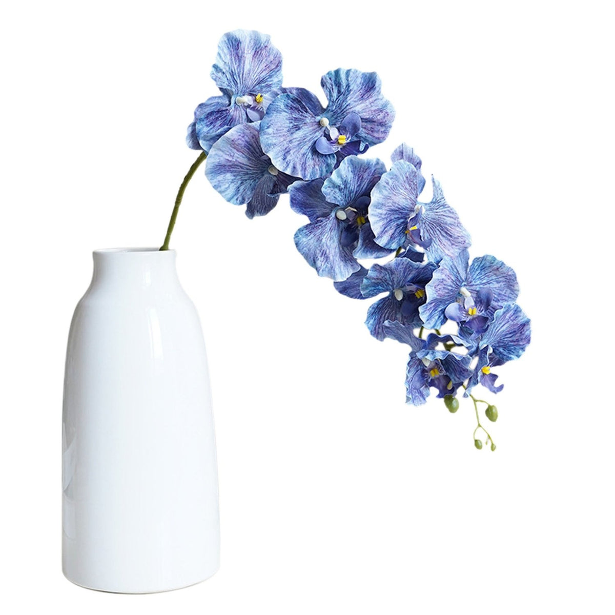 Realistic Artificial Silk Orchid Flowers 39 inch - VANRINA