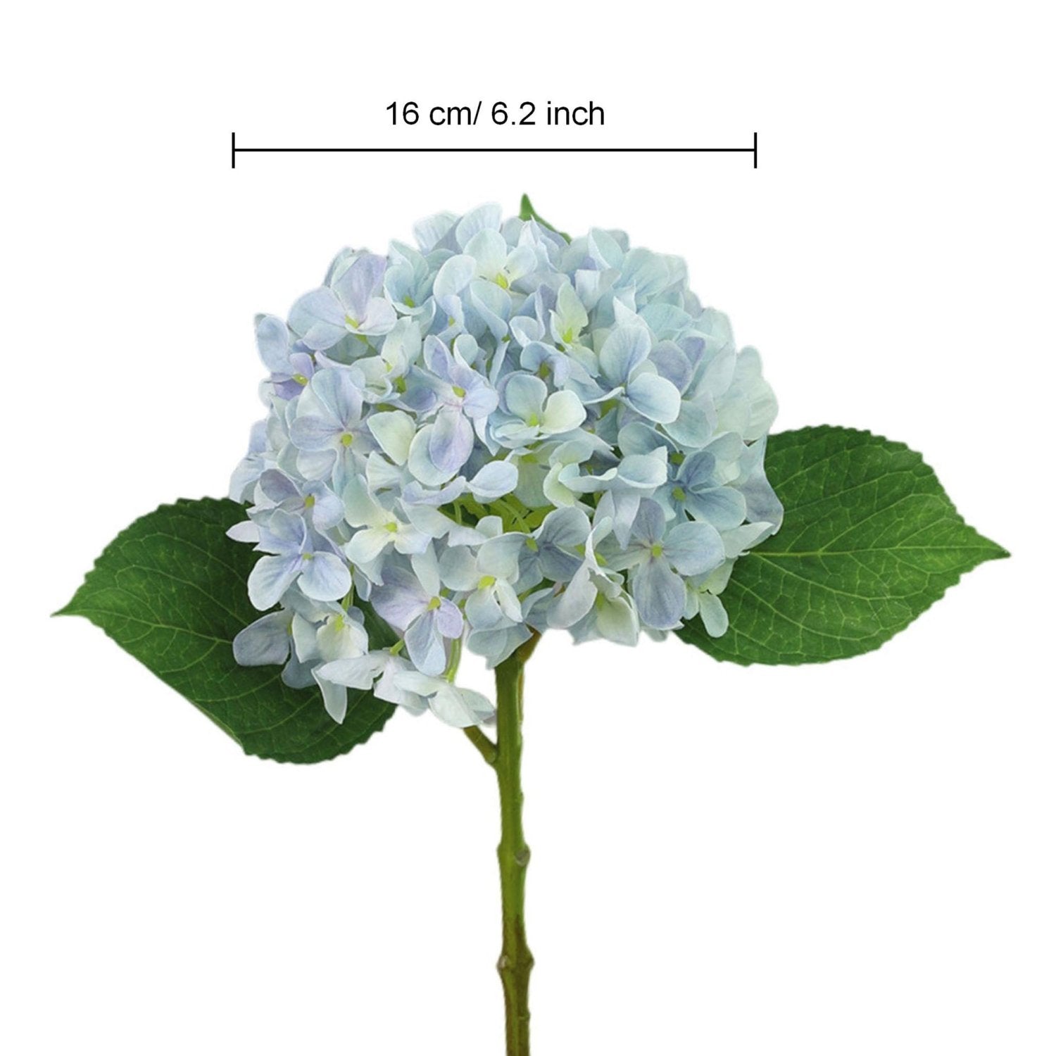 Realistic Fake Hydrangea Flowers 18" - VANRINA