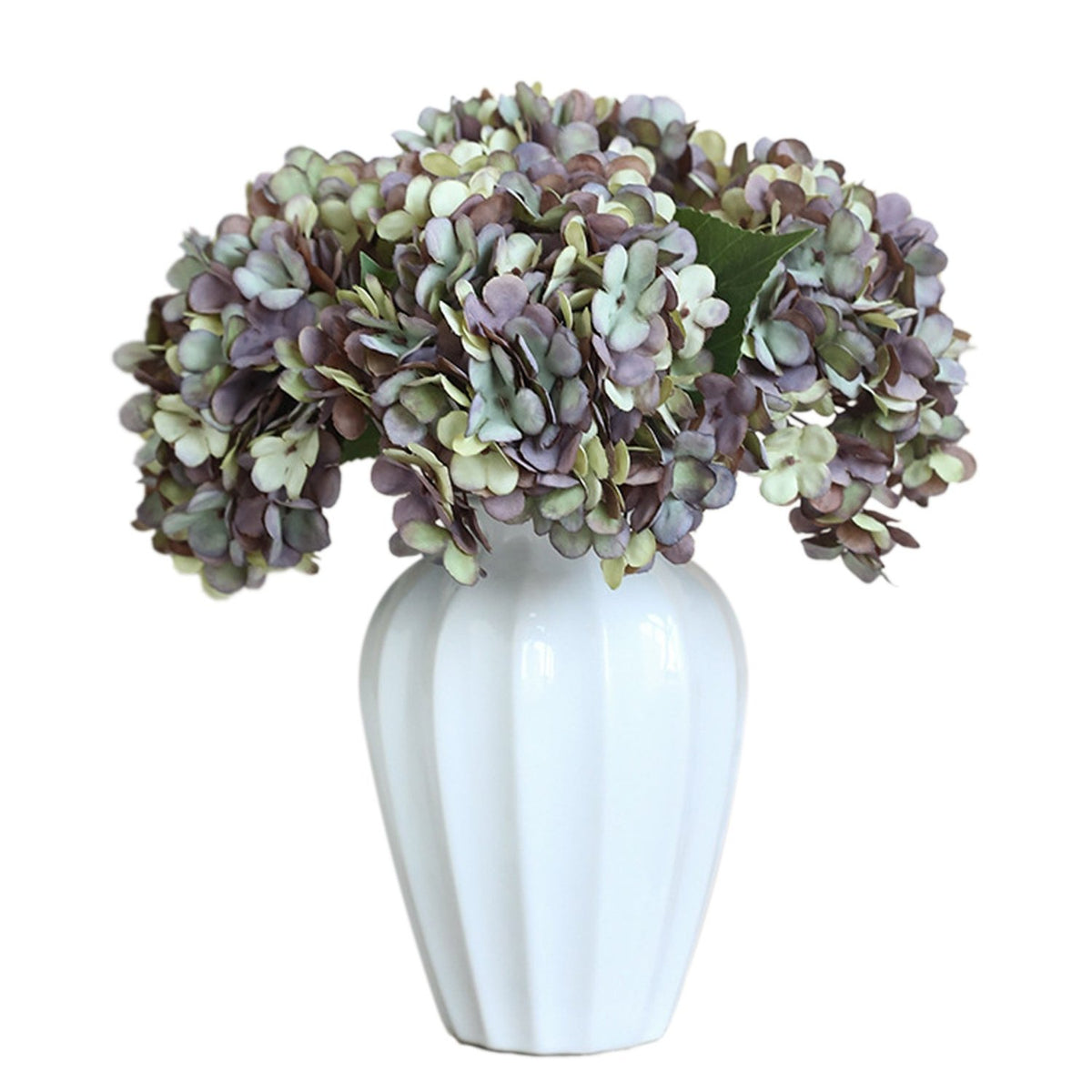 Realistic Painting Like Fake Hydrangea Flowers - VANRINA