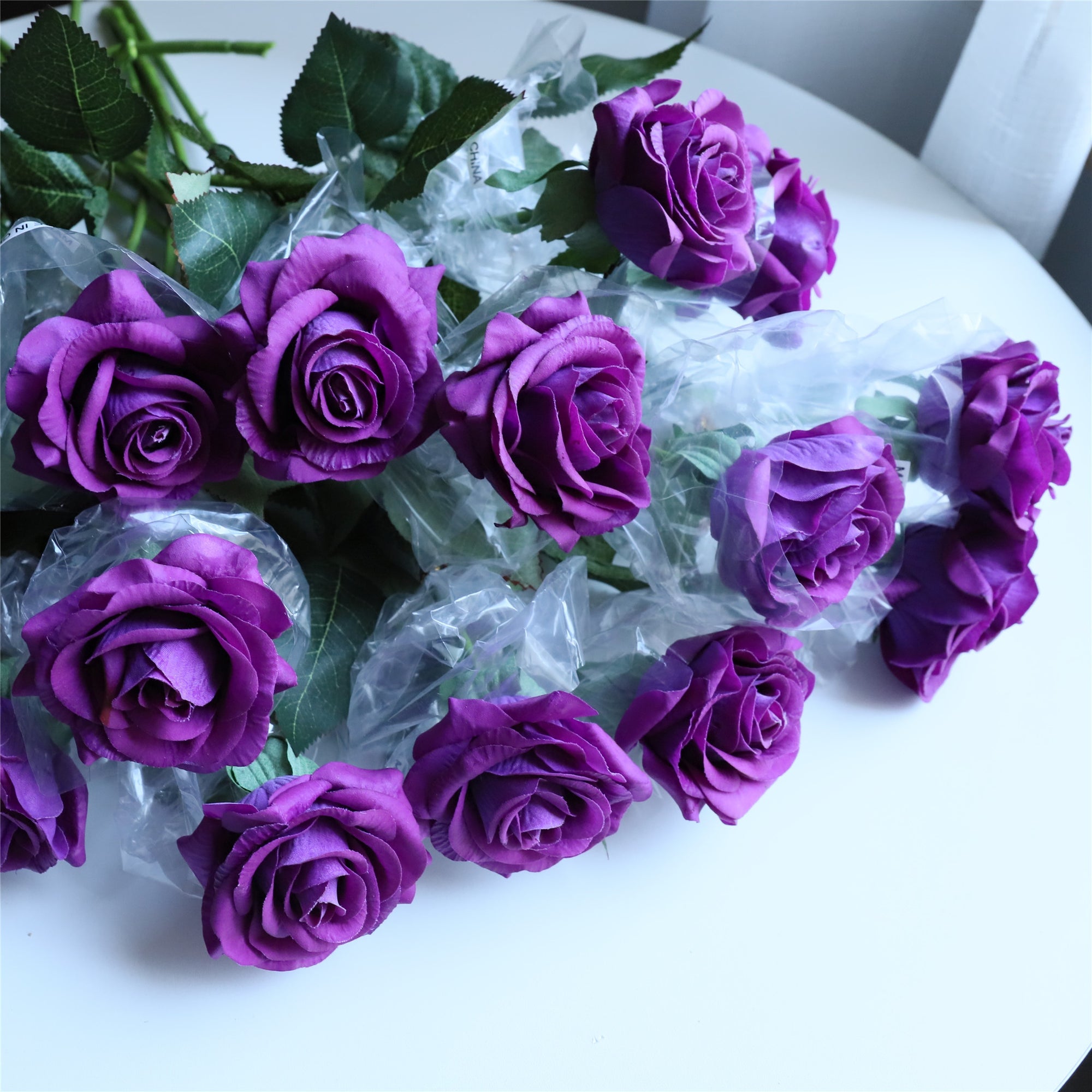 Whosale Real Touch Rose Flowers for Wedding Arrangement