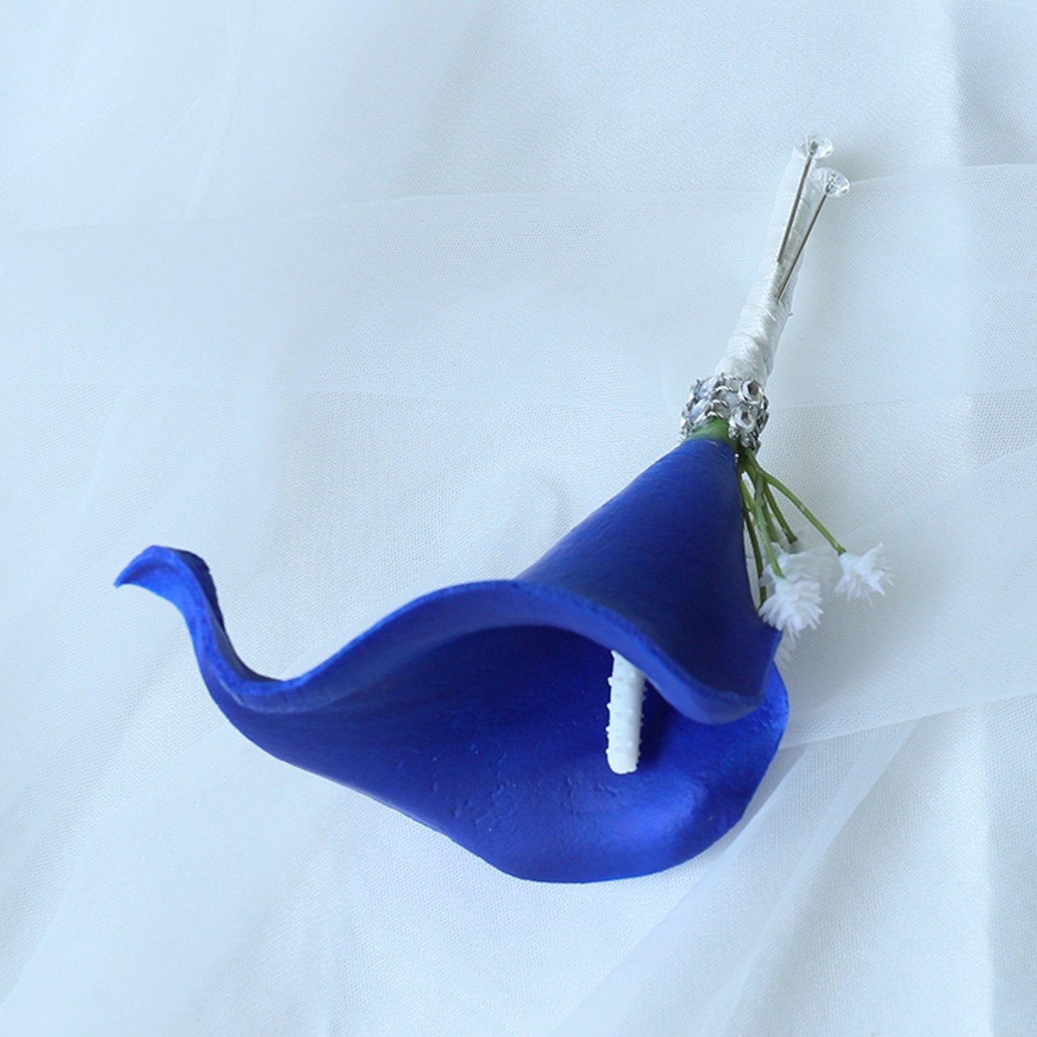 Royal Blue Wedding Bouquets Set - VANRINA