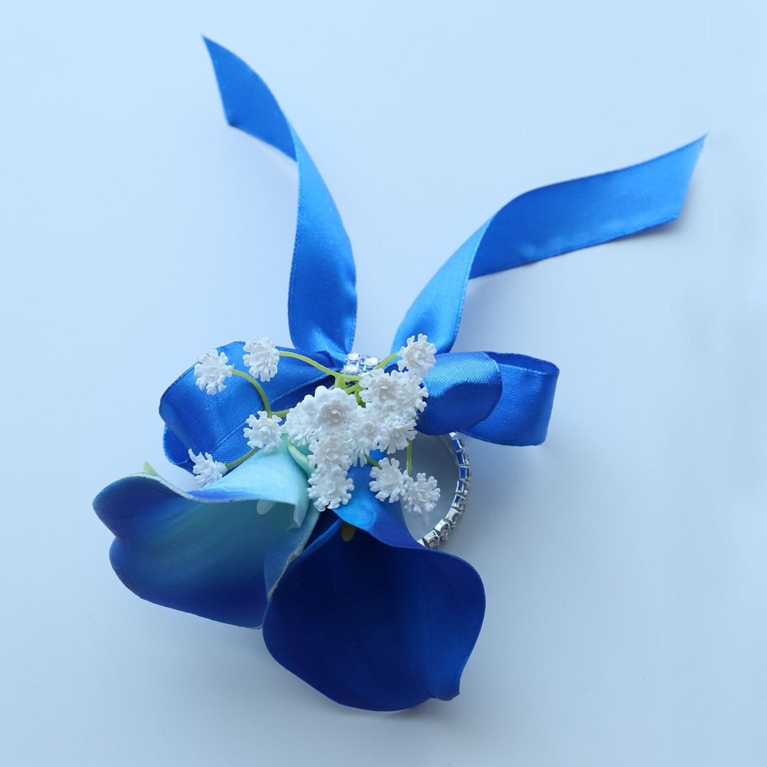 Royal Blue Wedding Bouquets Set - VANRINA