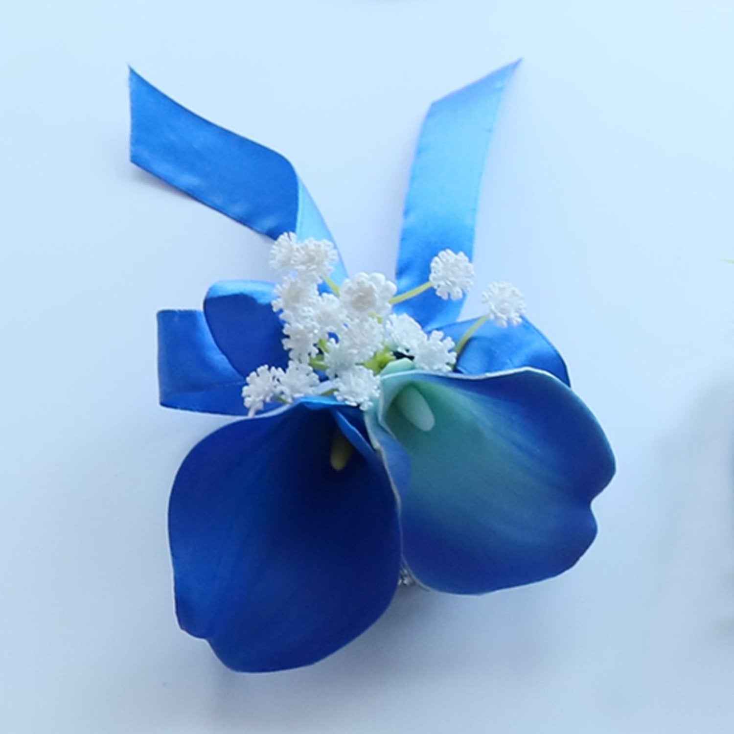 Royal Blue Wedding Bouquets Set - VANRINA