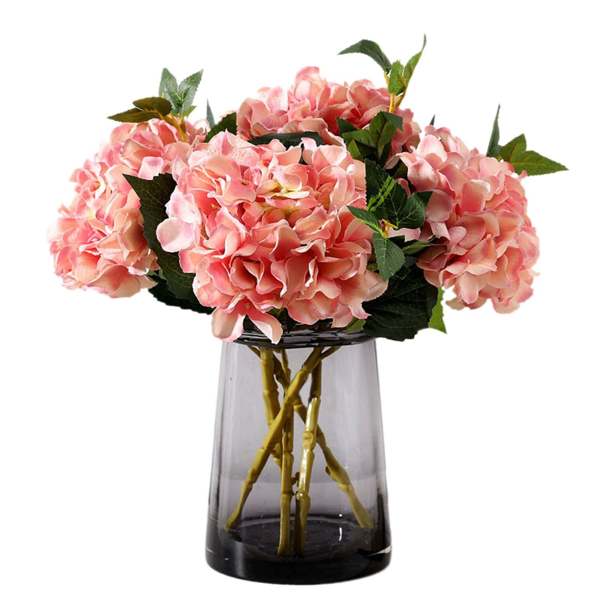 Silk Hydrangea Individual Stem Artificial Flower - VANRINA