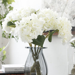 Silk Hydrangea Realist Artificial Hydrange Flowers - VANRINA