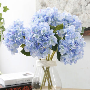 Silk Hydrangea Realist Artificial Hydrange Flowers - VANRINA