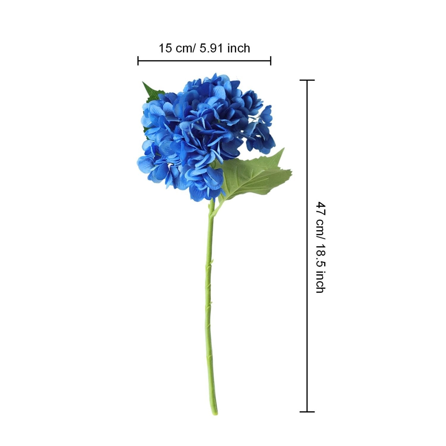 Silk Hydrangea Realist Artificial Hydrange Flowers - VANRINA