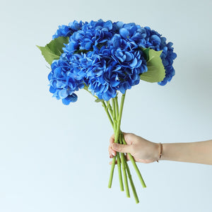Silk Hydrangea Realist Artificial Hydrange Flowers - VANRINA