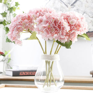 Silk Hydrangea Realist Artificial Hydrange Flowers - VANRINA