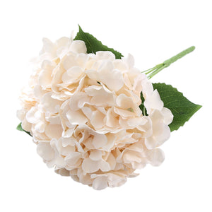 Small Artificial Hydrangea Bunch Blue White Pink Yellow - VANRINA