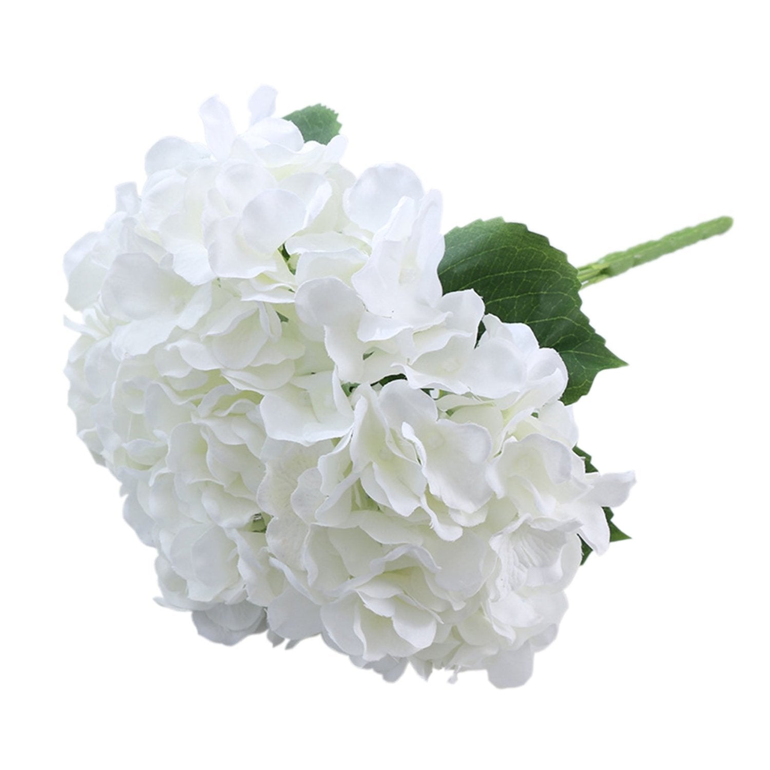 Small Artificial Hydrangea Bunch Blue White Pink Yellow - VANRINA