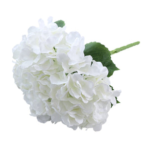 Small Artificial Hydrangea Bunch Blue White Pink Yellow - VANRINA